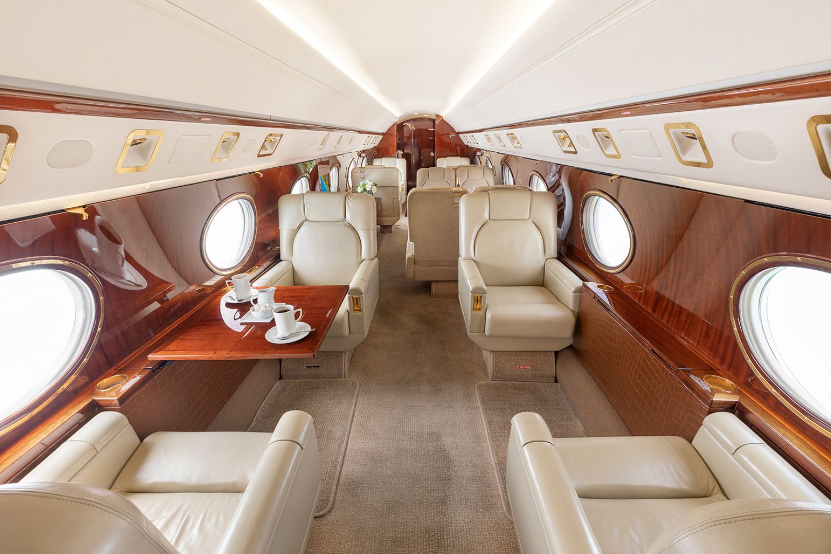 cabina Gulfstream GV
